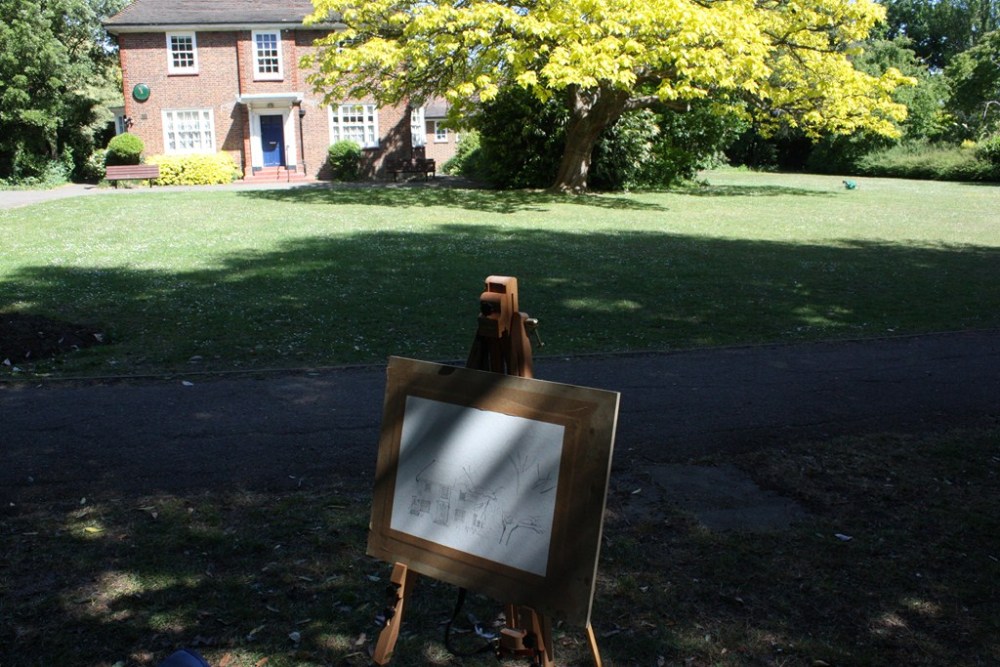 Painting at Shadbolt Park (4/6)
